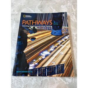 Pathways 1 Second‎ Edition Listening, Speaking, Critical Thinking - GOOD
